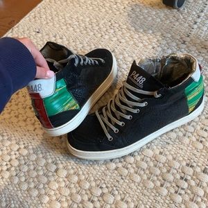 P448 high top sneakers
